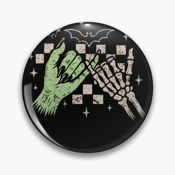 Item preview, Spooky Season Halloween Vibes Pinky Promise Skeleton Bat designed and sold by Strow--bary.