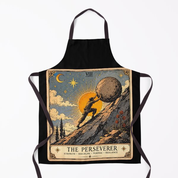 Item preview, The Perseverer Tarot Card Art designed and sold by ArcanaAbsolute.