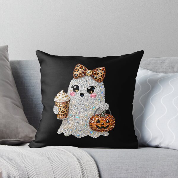 Item preview, Boo Jee Ghost Coquette Bow Spooky Jack O Lantern Halloween designed and sold by Strow--bary.