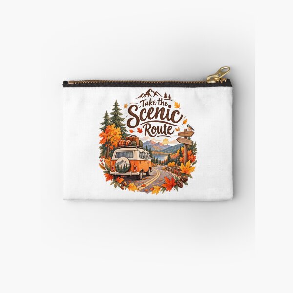 Item preview, Take the Scenic Route – Autumn Road Trip Adventure designed and sold by blankTeeShirt.