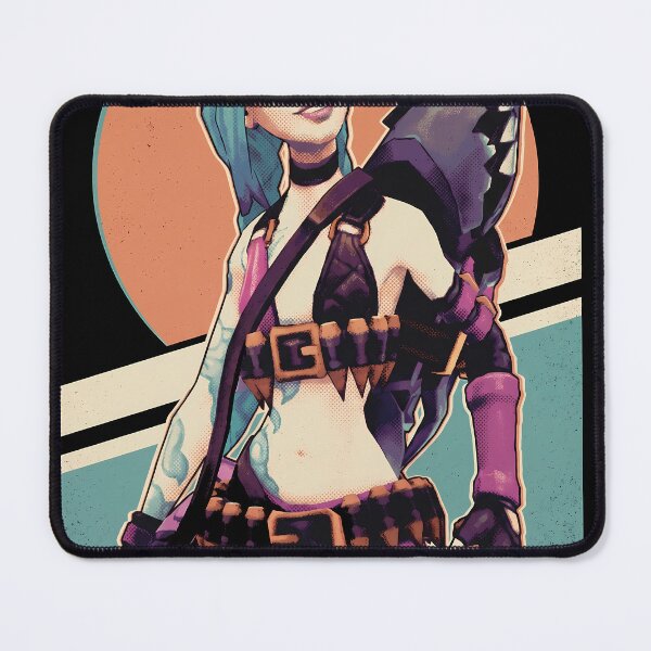 Item preview, Jinx League of Legends Retro Gaming Graphic Tee designed and sold by Senpaiwaves.
