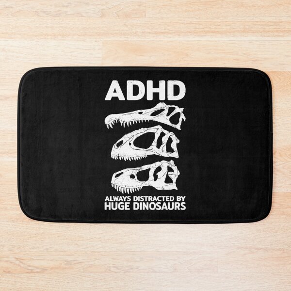 Item preview, ADHD Spinosaurus Tyrannosaurus Mapusaurus designed and sold by NicGrayGraphic.