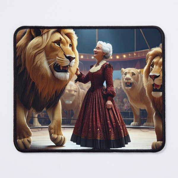 Item preview, Old Fart as a lion tamer designed and sold by Colin Bentham.