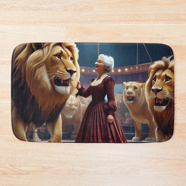 Item preview, Old Fart as a lion tamer designed and sold by Colin Bentham.