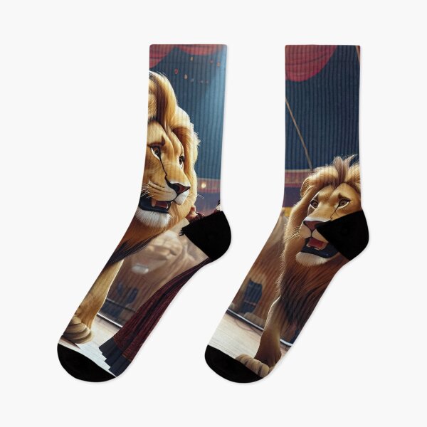 Item preview, Old Fart as a lion tamer designed and sold by Colin Bentham.