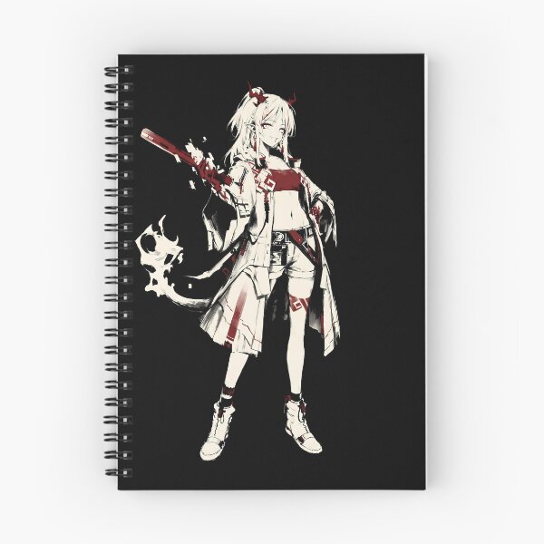 Item preview, Nian Arknights Sumi-e Anime Gaming Streetwear Tee designed and sold by Senpaiwaves.