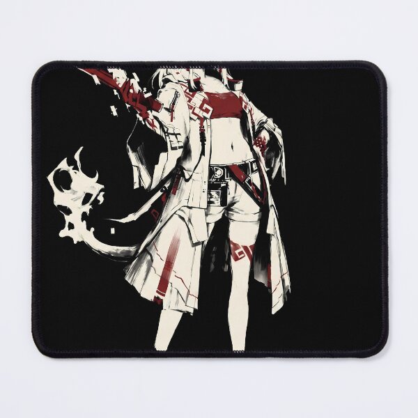 Item preview, Nian Arknights Sumi-e Anime Gaming Streetwear Tee designed and sold by Senpaiwaves.