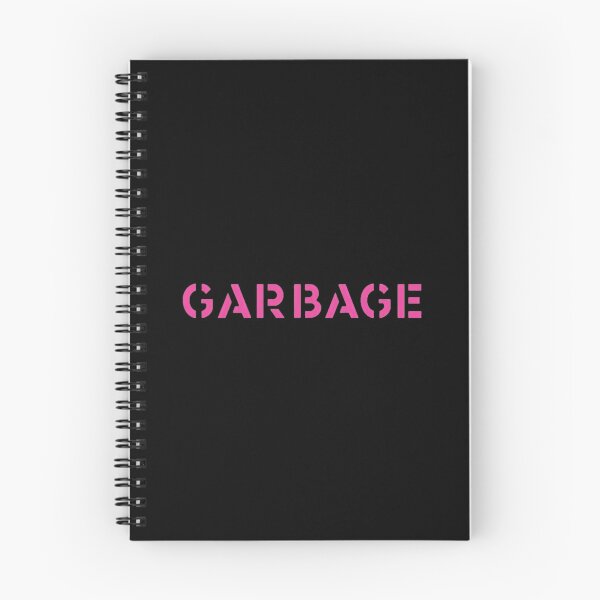 Item preview, Hot Pink Stencil GARBAGES Word designed and sold by KittySCuteArt.