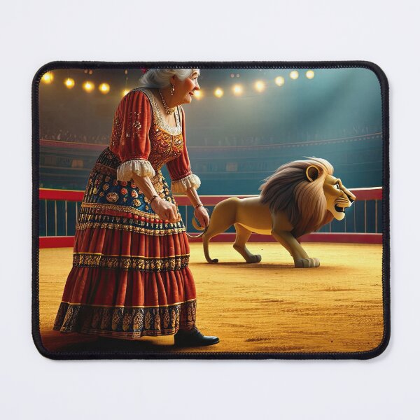 Item preview, Old Fart as a lion tamer designed and sold by Colin Bentham.