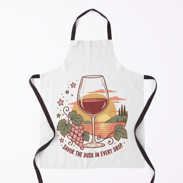 Item preview, Wine Lover Savor The Dusk In Every Drop designed and sold by LuminOrb.