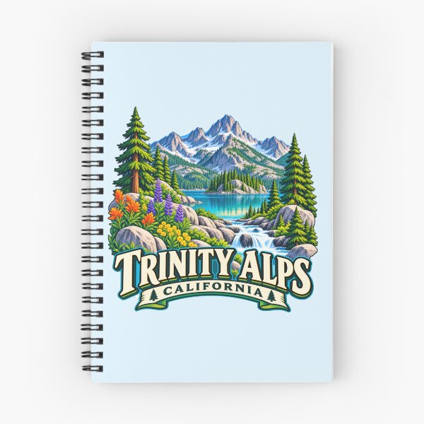 Item preview, Trinity Alps, California - Alpine Lake designed and sold by Myra365Art.