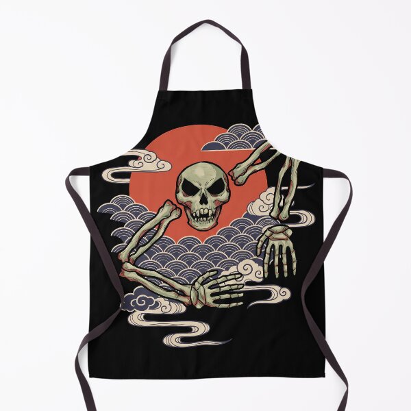 Item preview, Skeletron Terraria Ukiyo-e Gaming Graphic Tee designed and sold by Senpaiwaves.