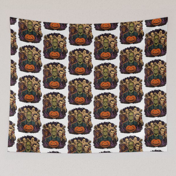 Item preview, Horror Characters Friends Halloween Family Matching Scary designed and sold by Strow--bary.