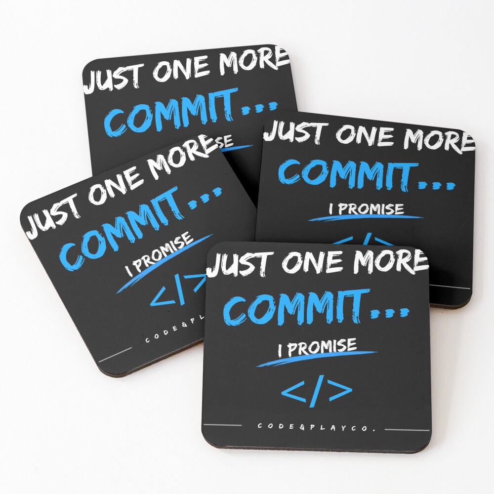 Item preview, Coasters (Set of 4) designed and sold by CodeAndPlayCo.