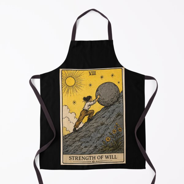 Item preview, Strength of Will Tarot Card Art designed and sold by ArcanaAbsolute.