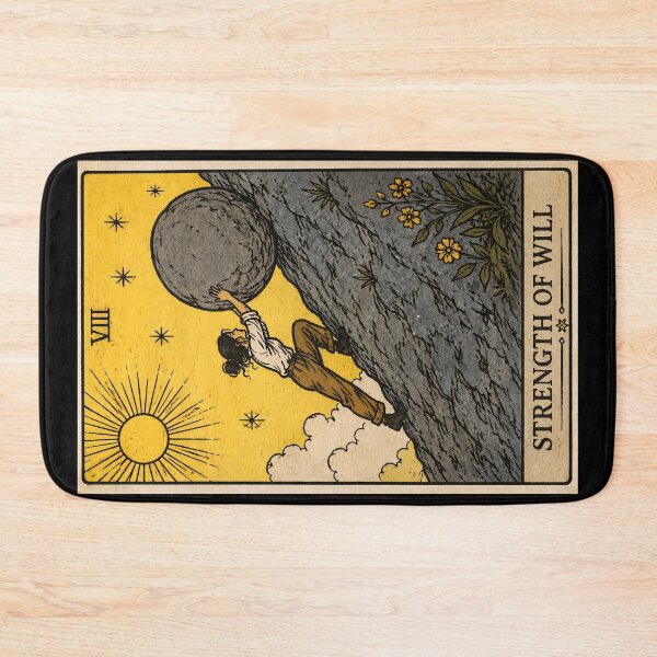 Item preview, Strength of Will Tarot Card Art designed and sold by ArcanaAbsolute.