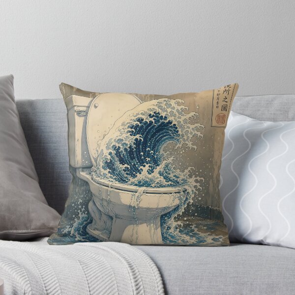 Item preview, Great Wave Toilet designed and sold by eladiacsulliva.