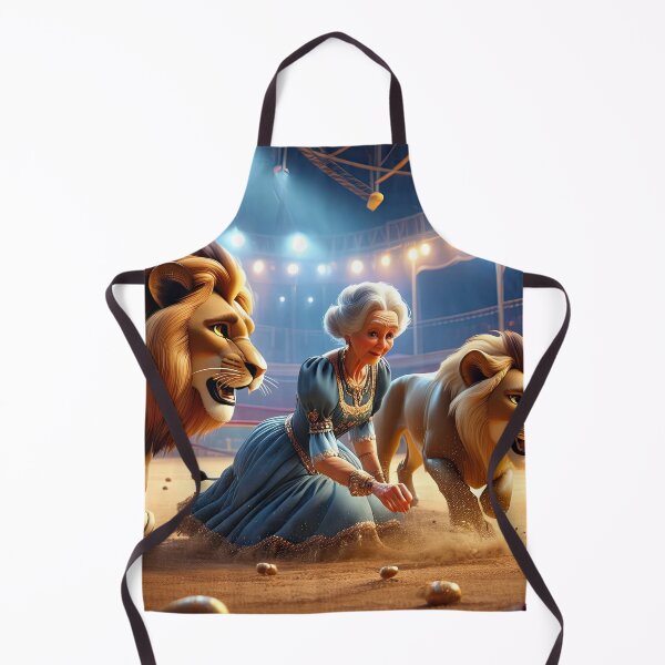 Item preview, Old Fart as a lion tamer designed and sold by Colin Bentham.