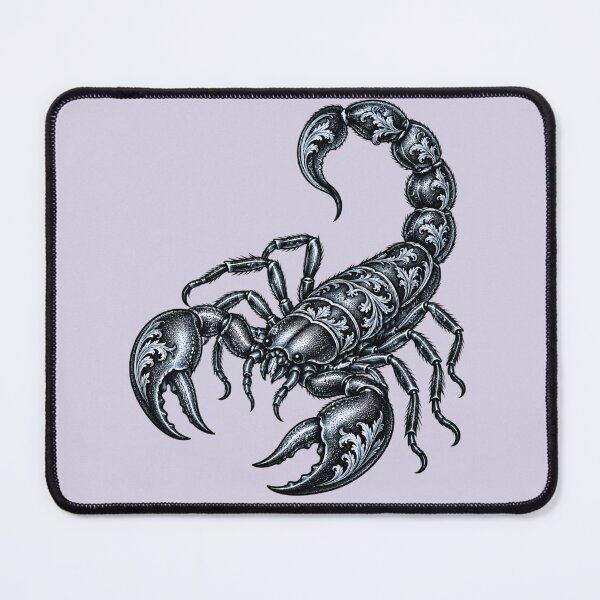 Item preview, Ornate Scorpion Vintage Engraving designed and sold by CJLindy.