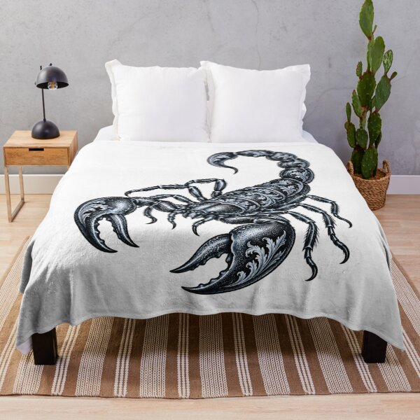 Item preview, Ornate Scorpion Vintage Engraving designed and sold by CJLindy.