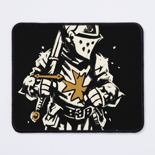 Item preview, The Crusader Darkest Dungeon Sumi-e Video Game Anime Shirt designed and sold by Senpaiwaves.