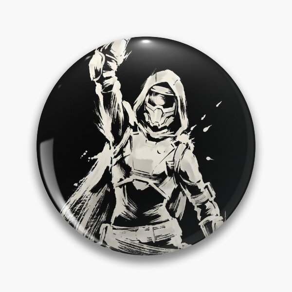 Item preview, A Hunter with a Golden Gun Destiny 2 Sumi-e Gamer Graphic Tee designed and sold by Senpaiwaves.