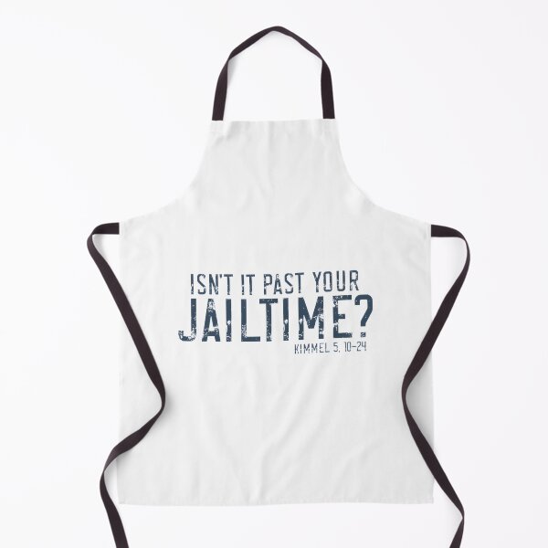 Item preview, Isn't It Past Your Jailtime Funny Prison Quote Design designed and sold by MordecaiBot.