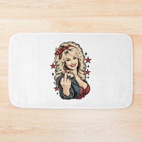 Item preview, Dolly Parton Inspired Middle Finger Graphic Design designed and sold by SrTammutHatmakr.