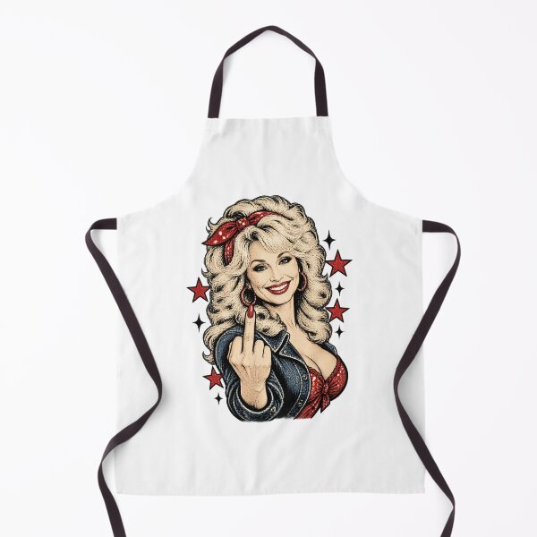 Item preview, Dolly Parton Inspired Middle Finger Graphic Design designed and sold by SrTammutHatmakr.