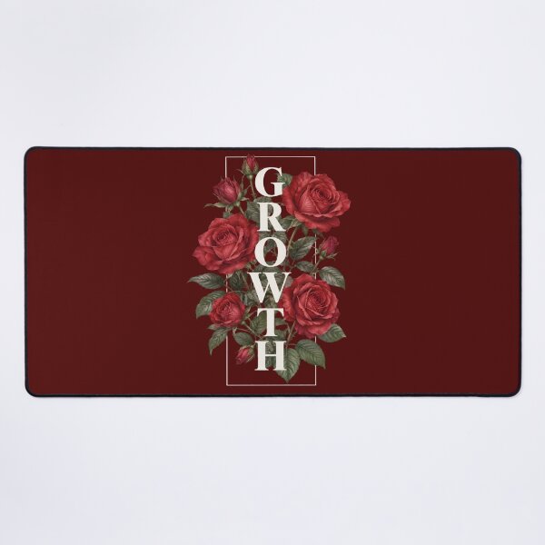 Item preview, GROWTH Red Roses Vintage designed and sold by Lyannaadesign.