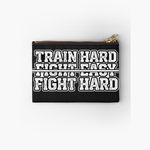 Item preview, Train Hard Fight Easy Fight Hard – Vintage Gym Motivation designed and sold by anidiots-studio.
