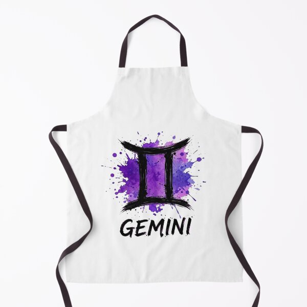 Item preview, Gemini Zodiac Sign Watercolor Grunge Orange Yellow Art designed and sold by Vibe-Vary.