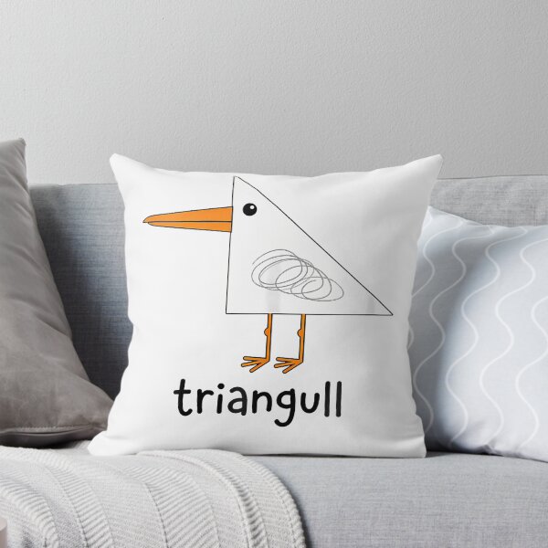 Item preview, Triangull Triangle Seagull Bird Pun Funny Beach designed and sold by Alzasshop.