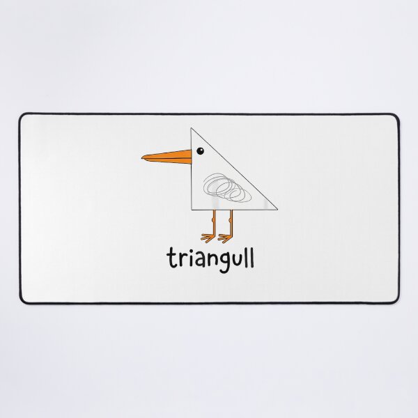 Item preview, Triangull Triangle Seagull Bird Pun Funny Beach designed and sold by Alzasshop.