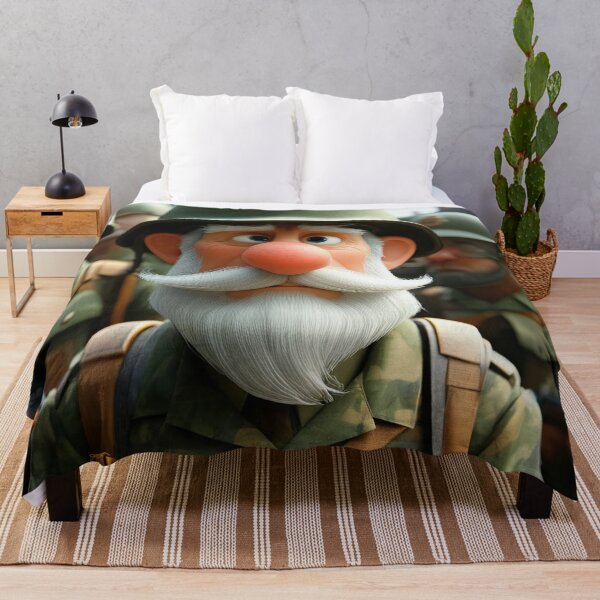 Item preview, Old Fart as an army recruit designed and sold by Colin Bentham.