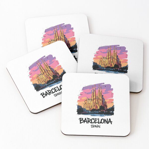 Item preview, Sagrada Familia Barcelona Spain Art Print designed and sold by Merch by Das Design Studio.