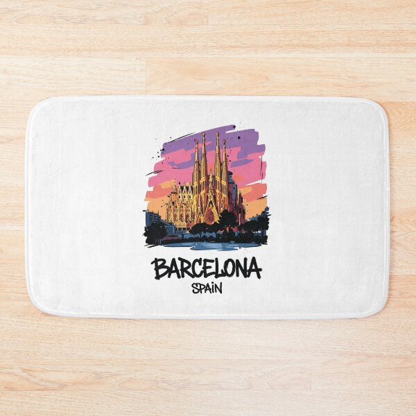 Item preview, Sagrada Familia Barcelona Spain Art Print designed and sold by Merch by Das Design Studio.