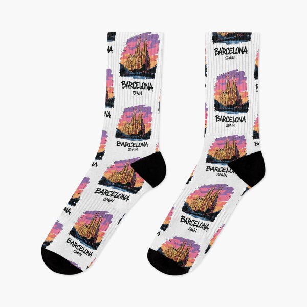 Item preview, Sagrada Familia Barcelona Spain Art Print designed and sold by Merch by Das Design Studio.