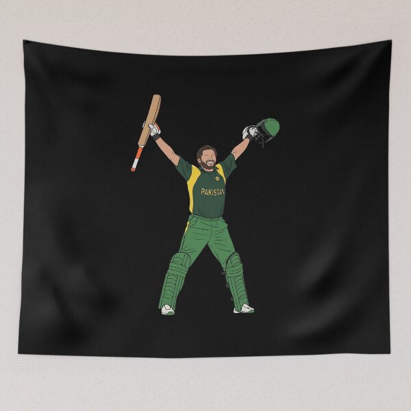 Item preview, Shahid Afridi All-rounder - T20 - Cricket Player designed and sold by GlimTig.