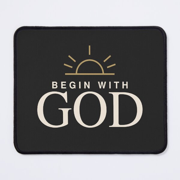 Item preview, Begin With God Christian Sunrise designed and sold by Believe-ink.