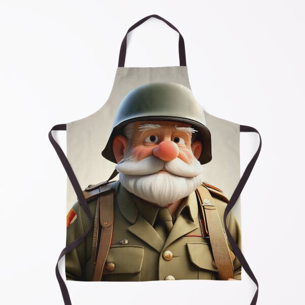 Item preview, Old Fart as an army recruit designed and sold by Colin Bentham.