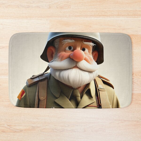 Item preview, Old Fart as an army recruit designed and sold by Colin Bentham.
