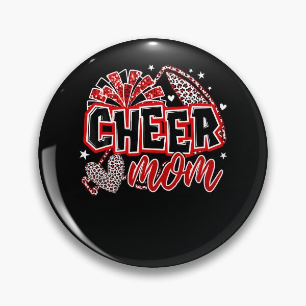 Item preview, Cheer Mom Red Cheerleader Game Day Cheer Mama Football designed and sold by Alzasshop.