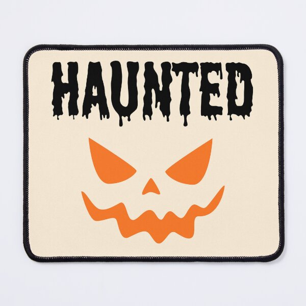 Item preview, Haunted Evil Pumpkin Jack O Lantern Halloween Quote designed and sold by Fine-Arts-Lab.