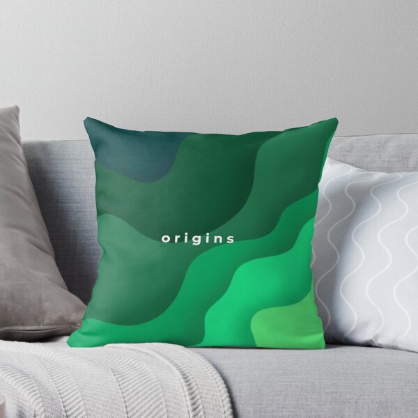 Item preview, Green Abstract Waves Paper Cut Minimalist Origins designed and sold by ORIGINS LINES.