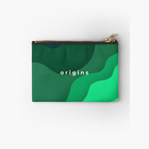 Item preview, Green Abstract Waves Paper Cut Minimalist Origins designed and sold by ORIGINS LINES.