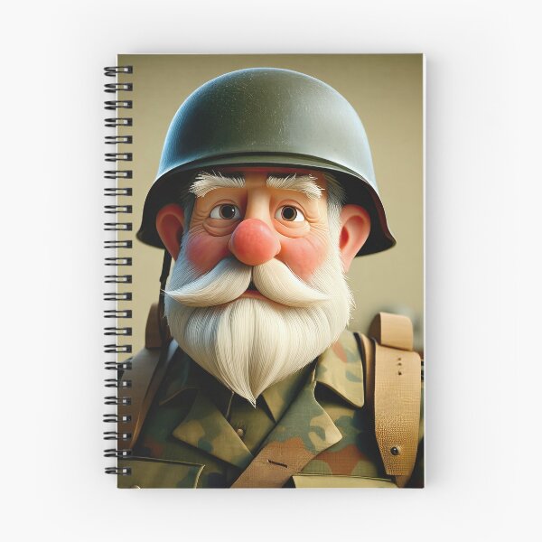 Item preview, Old Fart as an army recruit designed and sold by Colin Bentham.