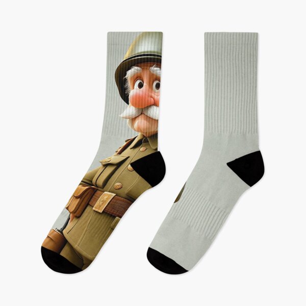 Item preview, Old Fart as an army recruit designed and sold by Colin Bentham.