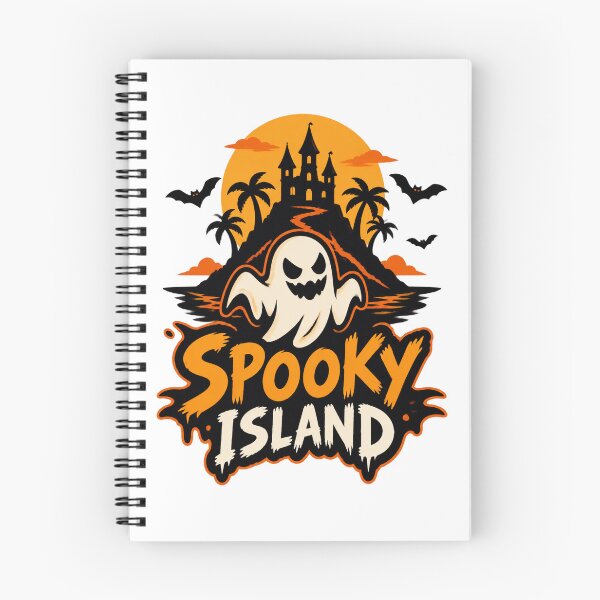 Item preview, Mysterious Spooky Island Scene with Haunted Vibes and Eerie Atmosphere designed and sold by JessElle05.