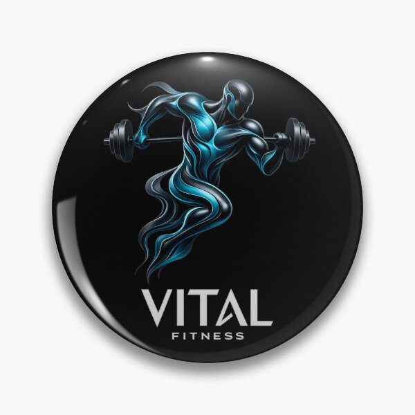 Item preview, VITAL Fitness - Dynamic Athletic Gym Workout Design designed and sold by StrongEveryDayStore.